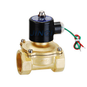 常闭电磁阀水阀 气阀1寸半 2w-400-40 AC220V DC24V 12V金磁正品