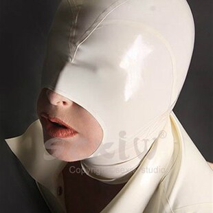 开大嘴 新款 颜色可选 女紧包乳胶头套 乳胶头套 包邮 乳胶大本营