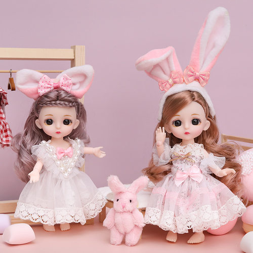 洋娃娃公主玩具小号关节可动