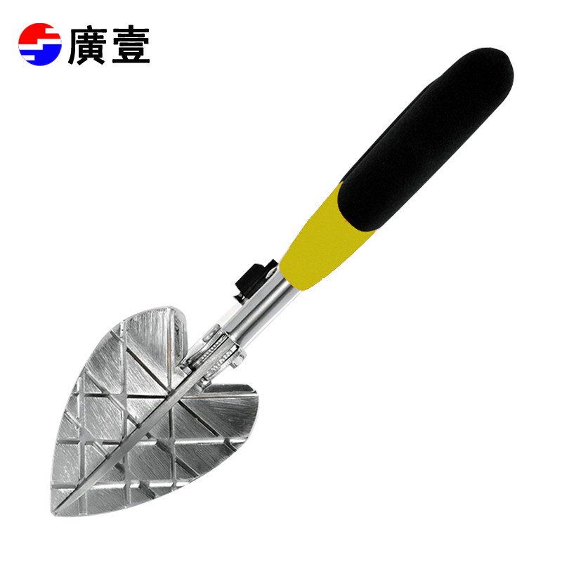 广一木工扣条角度剪刀两用一次成型折边钳线槽剪线条卡条封边神器