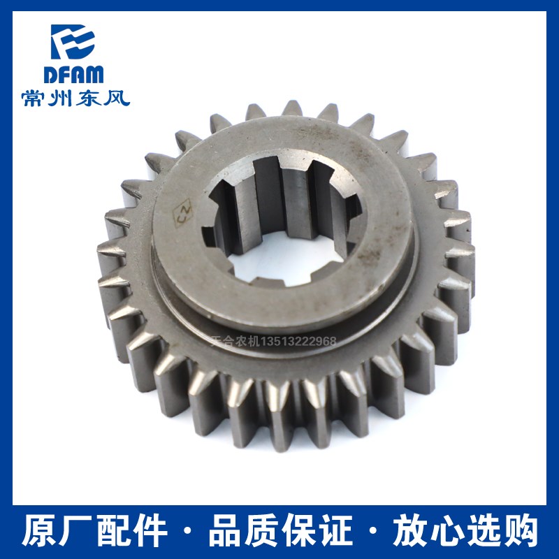 常州东风拖拉机配件大全 404/454/504/604/704变速箱齿轮二轴二档