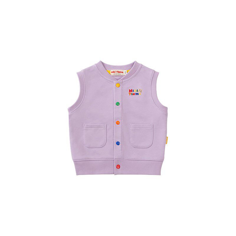 新款儿童马甲男童春秋款女童外穿背心宝宝纯棉a类幼儿园外搭上衣