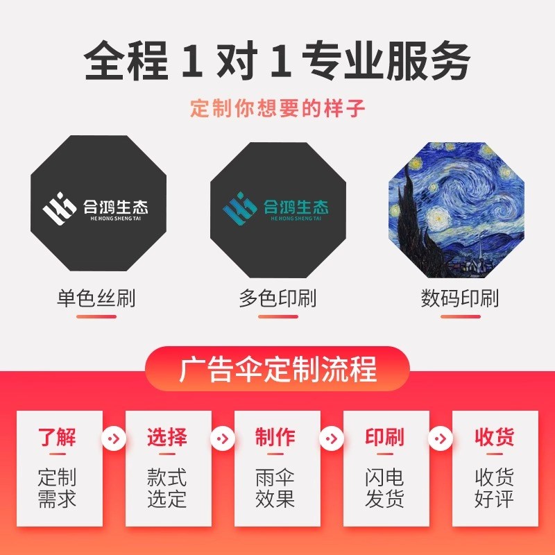 雨伞定制logo印字广告伞长柄男士大号加固加厚直杆黑色酒店订做伞