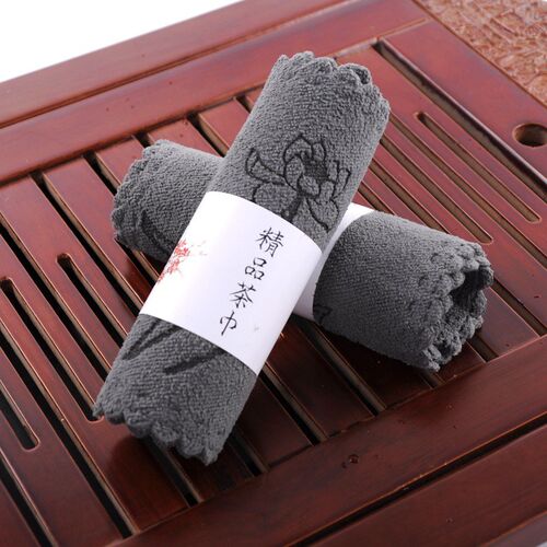 茶台茶几具茶巾高档中式迷你小号茶杯垫茶桌抹布养壶巾加厚隔热垫