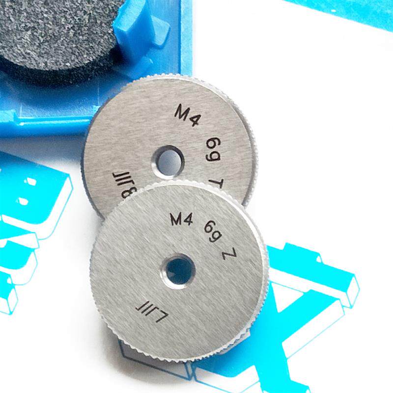 成都艾立特规普通螺纹量规公制螺纹环规M3*0.35螺纹规6g/6h止通规