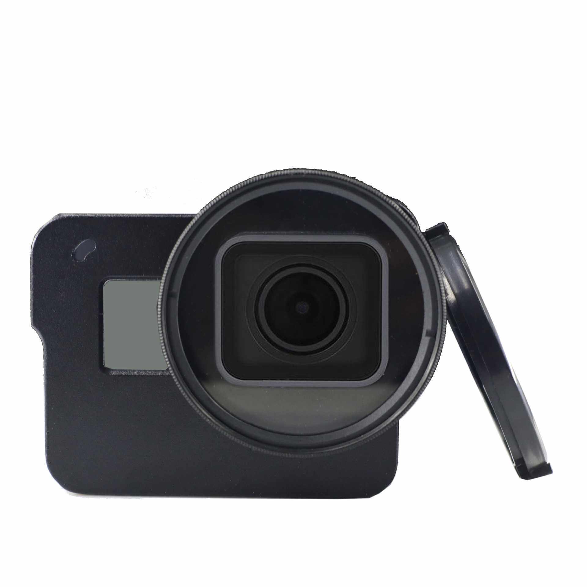 兼容适用于GoPro hero6/5狗笼铝合金外壳gopro6/5代兼容7代黑色版