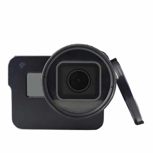 兼容适用于GoPro hero6/5狗笼铝合金外壳gopro6/5代兼容7代黑色版