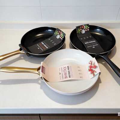 原单陶瓷煎盘出美陶瓷不粘锅煎锅ceramic cookware