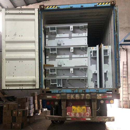 出口汽车衡3x18m剖分式外贸电子地磅100吨装货柜集装箱地上衡120T