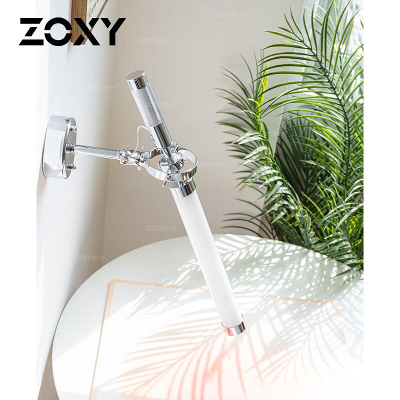 zoxy佐夕 复古工业风包豪斯长条极简床头卧室客厅走廊过道LED壁灯