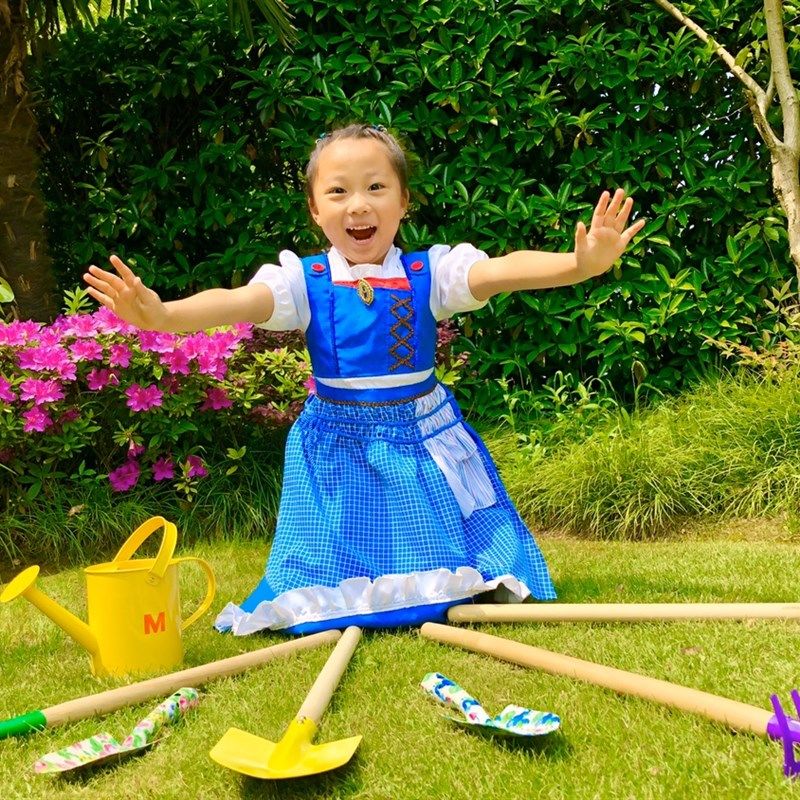 儿童铲子园艺工具套装挖沙耙子家用种花小铲子赶海神器种树植树铲