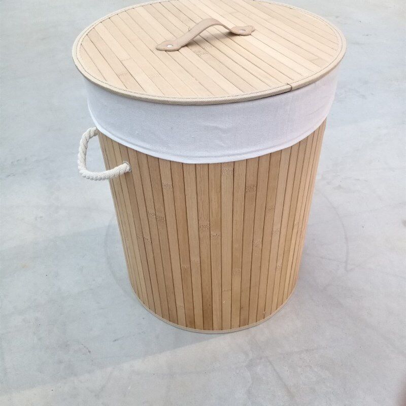 竹编折叠筐脏衣篮布艺筐衣架衣柜柳编筐洗衣柜包邮玩具火锅店收纳