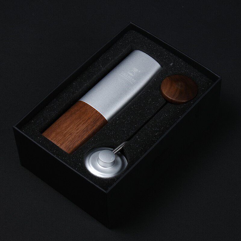 泰摩 栗子G1 Plus专业级手摇咖啡豆磨豆机 家用便携式手动研磨器