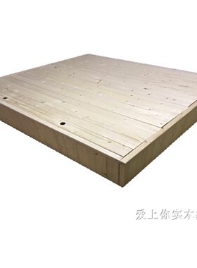 新品收纳床1.5米实木高箱储物床1.8米儿童储物床榻榻米地台定制
