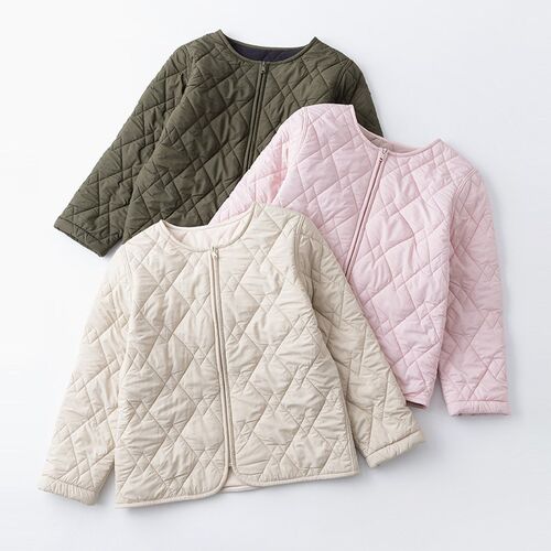 校服神器女童羊毛棉服洋气男童加绒加厚棉衣儿童三层夹棉内搭外套
