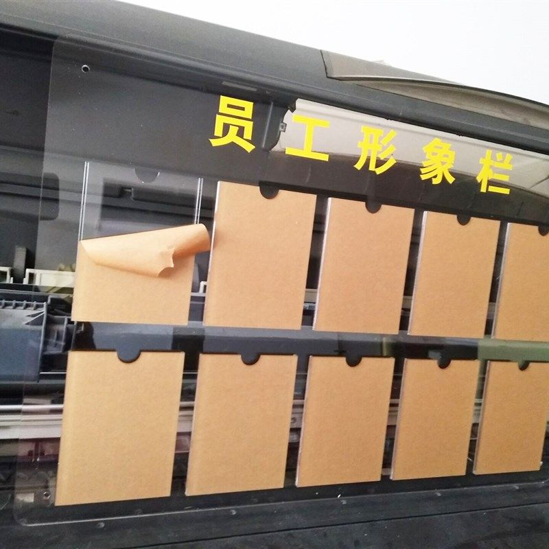 定制文化墙亚克力公示栏职务介绍员工照片告信息一览表形象包邮