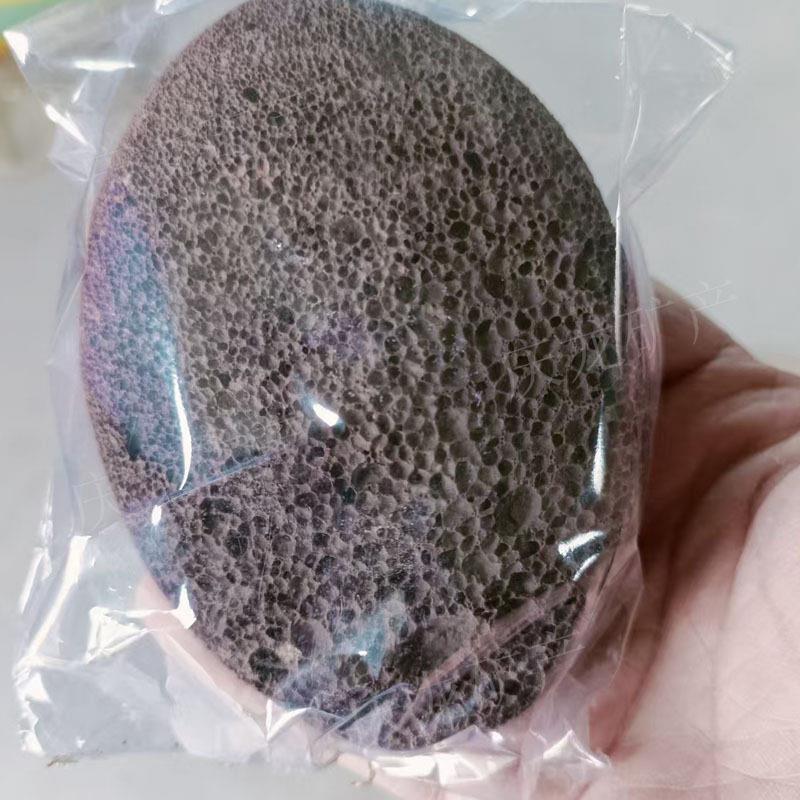 火山石磨脚火石打2512166孔包穿绳去死皮膜老茧修脚神器搓脚板山图片