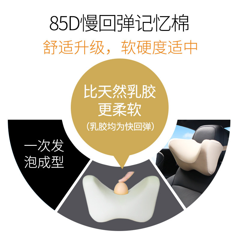 汽车上头枕护颈枕座椅腰靠车用车载睡枕靠枕颈椎枕头车内睡觉神器