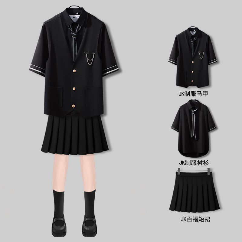 个性定制发廊理发店美发师工作服烫染助理工衣三件套酒吧LOGO定制