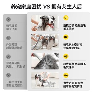 艾主人宠物吹水机狗狗吹风机美毛机烘干机一体机洗澡专用神器吹毛