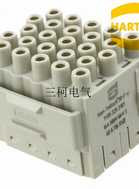 11053253101哈丁25针母芯模块MODULE FEMALE 25POS CRIMP/HARTING