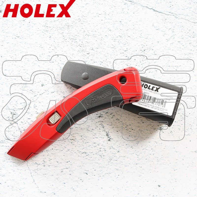德国霍夫曼HOLEX 美工刀 通用型修整刀 带可撤回刀柄内的刀片