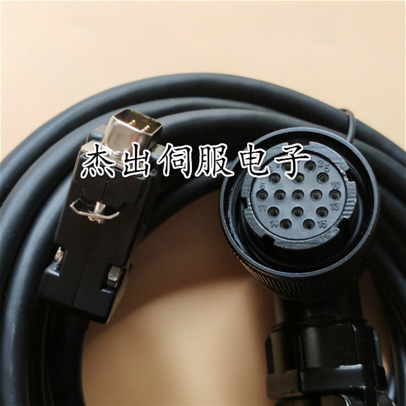 信捷伺服驱动器 数据线DS2-21P5-AS 15针 编码器线DS3电机反馈线