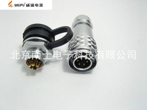 WEIPU 威浦 SF1210/P+SF1212/S 6芯 防水航空插头插座 后螺母座