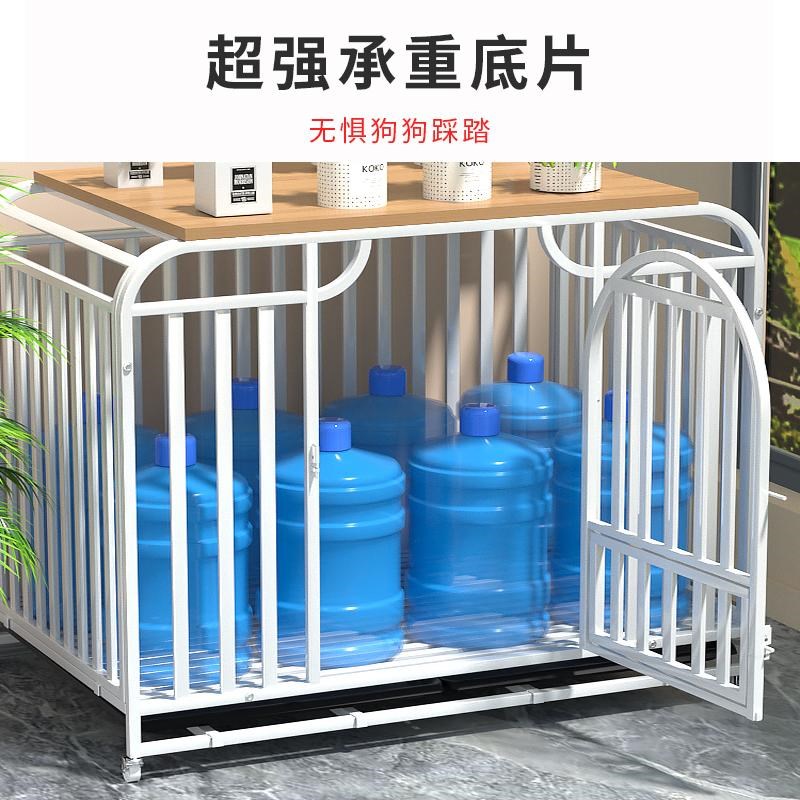 狗笼子中小型犬带厕所分离室内家用大型犬全方管金毛边牧柯基法牛