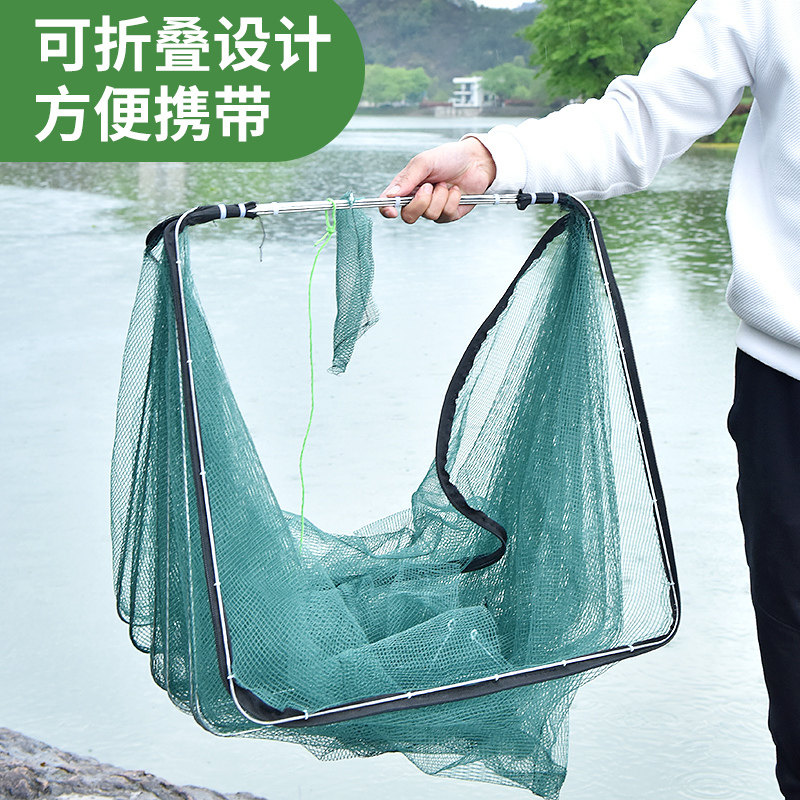 捕大鱼鱼笼折叠鱼网只进不出渔网黄鳝泥鳅虾笼龙虾网笼螃蟹捕鱼笼