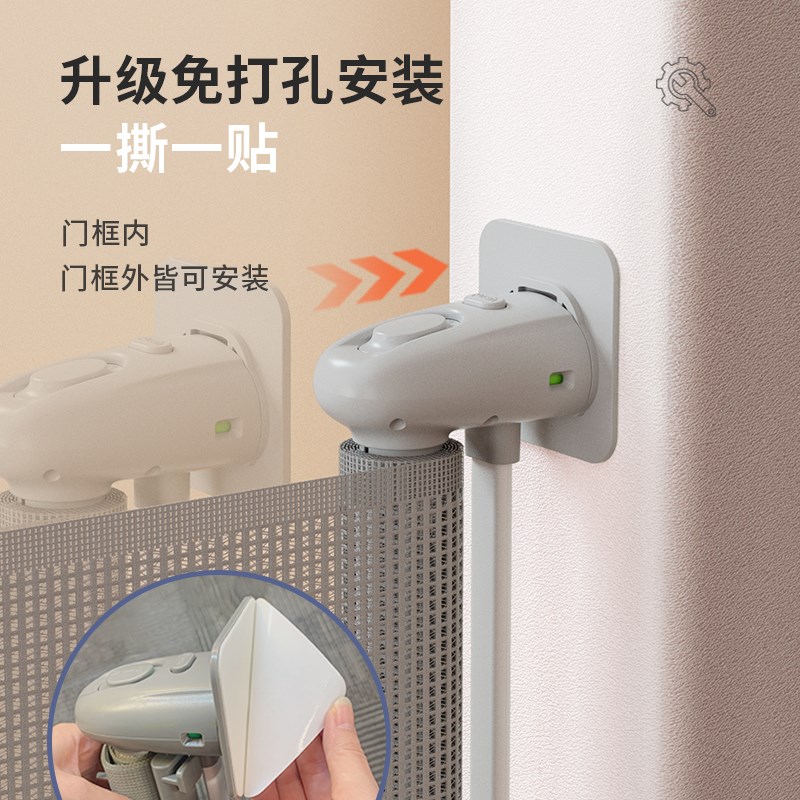 儿童安全伸缩门栏宠物围栏厨房楼梯口护栏婴儿宝宝栏杆狗隔离栅栏