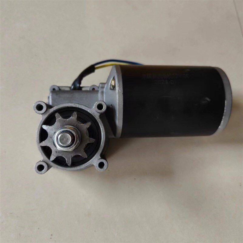 100W电机马达烤炉电机 直流永磁纯铜 电驱动12V/24V 金属减速齿轮