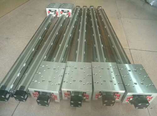 无杆气缸带导轨长行程可调大推力OSP-STL25-200-300-400-500-600