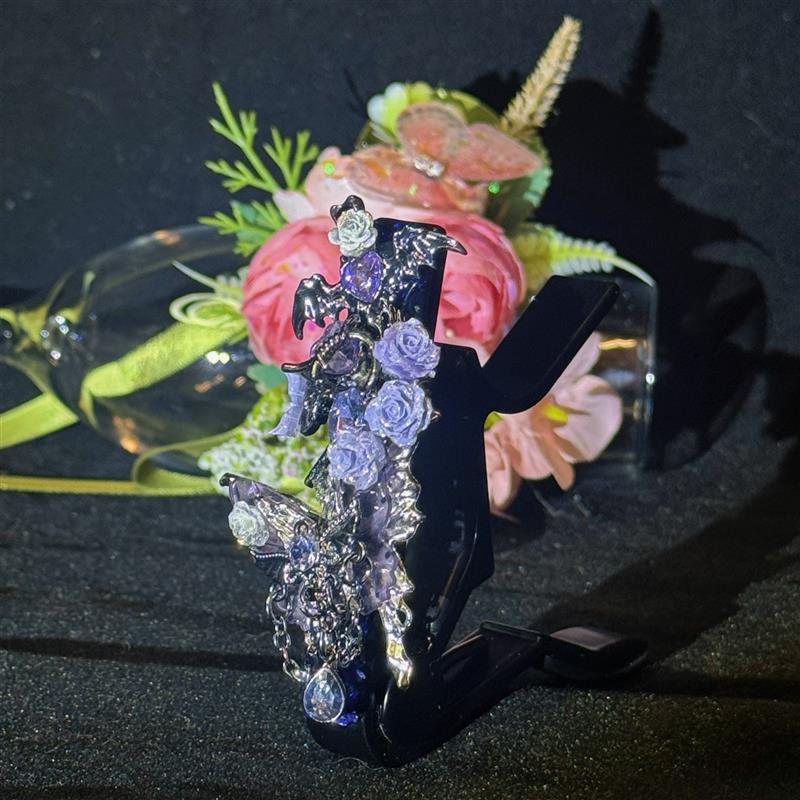 【春季新品】钛钢手工diy原创吉他变调夹小众 极繁主义 莫奈花园