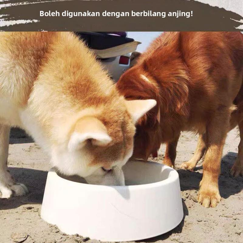 大型犬专用狗碗特大号狗盆萨摩耶金毛边牧阿拉斯加吃饭喝水盆超大