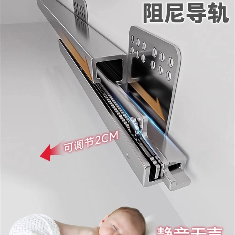 拉篮厨房整体橱柜升级不锈钢双层抽屉式碗架收纳调味碗碟整体橱柜