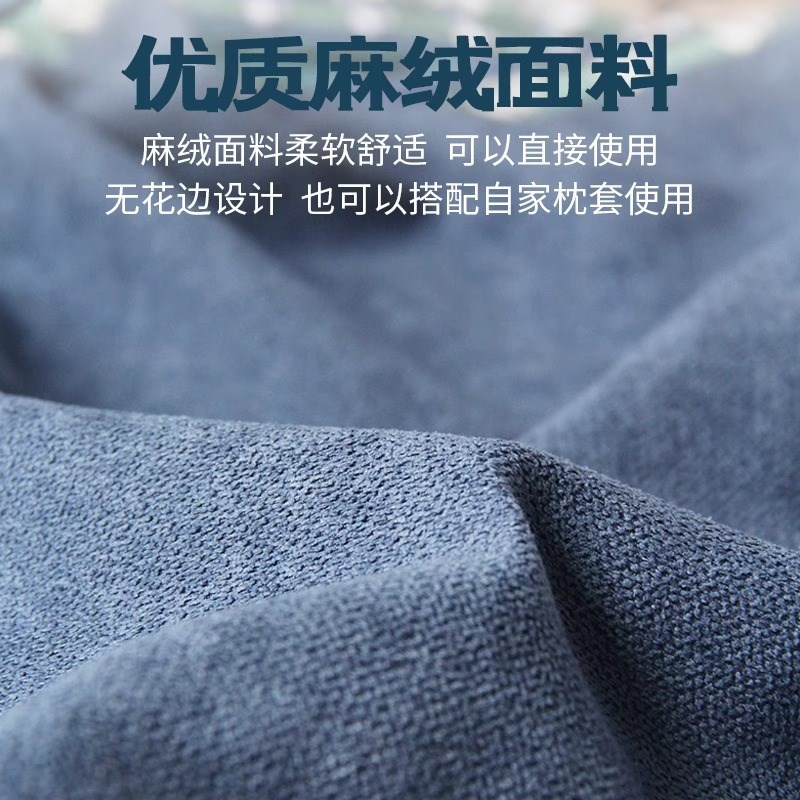 纯荞麦壳枕头单人宿舍硬枕芯带枕套护颈椎荞麦皮单个装助睡眠男女