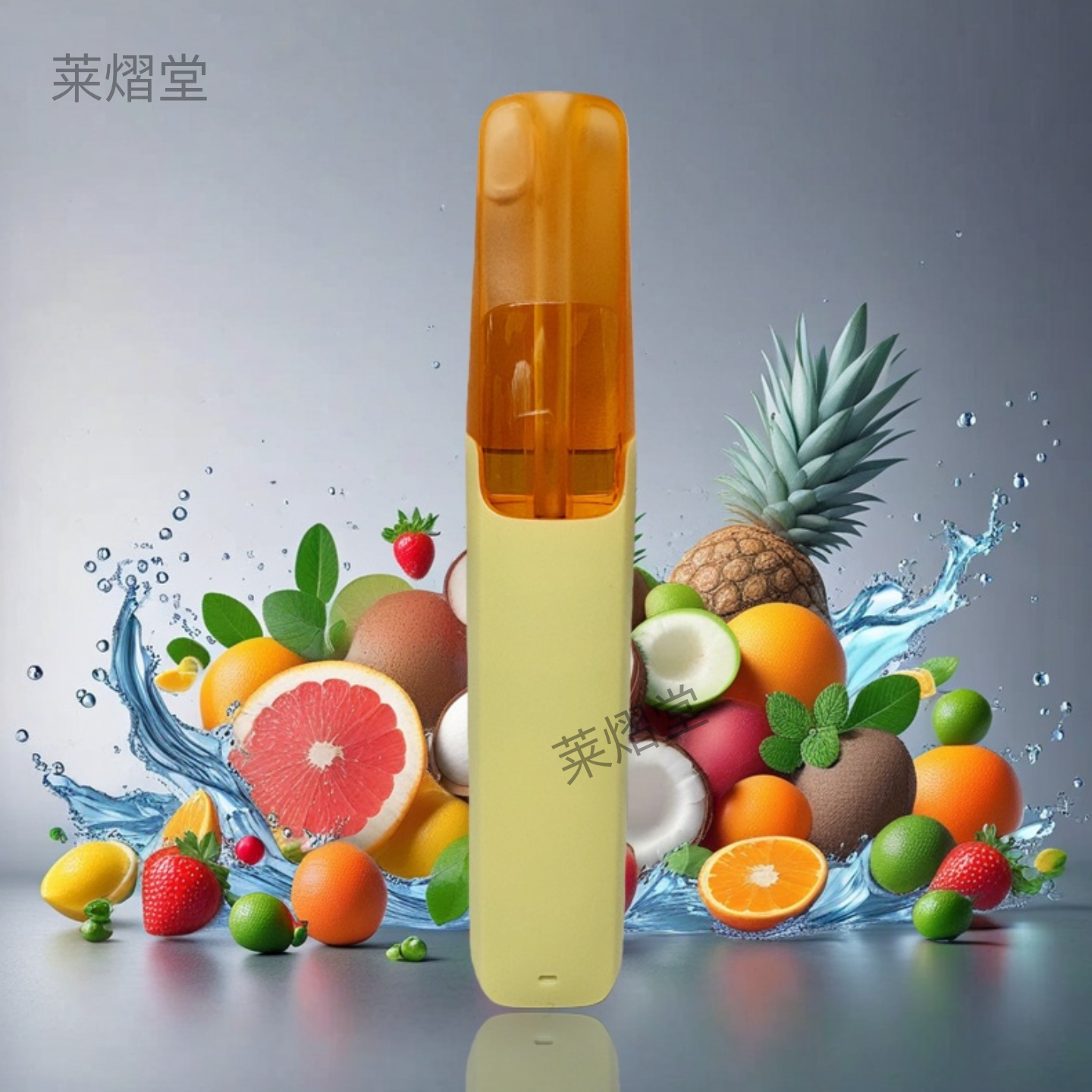 口喷雾雾便携式果味外观电子薄荷味网式通用水果味一次行充电款