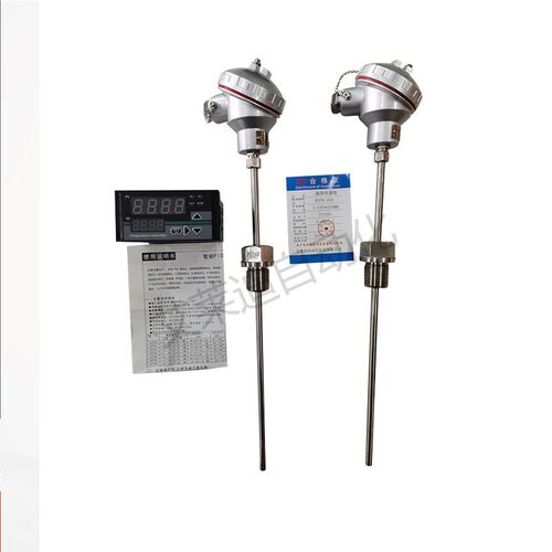 pt100温度传感器铠装热电阻WZPK236测温探头防爆温度变送器4-20mA