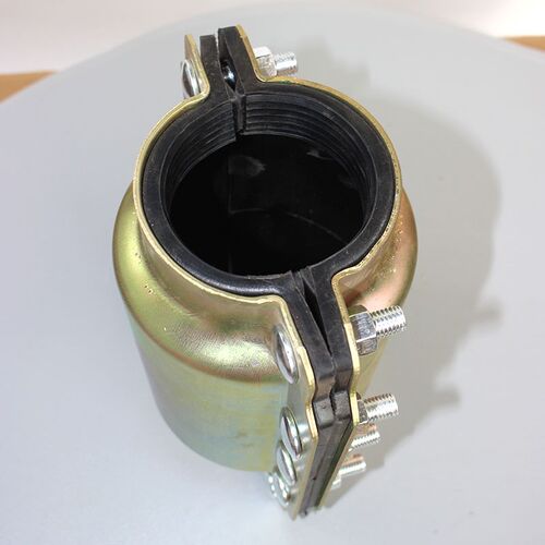 承口哈夫节大头抱箍抢修器管道堵漏快速接头钢板镀锌大肚子抢修器