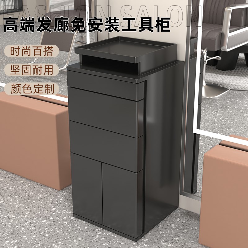 理髲店工具柜发廊专用工具车剪发店多用途置物架子美发店烫染柜子
