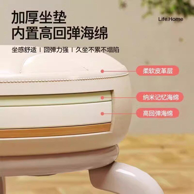 万向轮小凳子家用矮凳滚轮拆快递圆凳滑轮移动板凳带轮子的小椅子