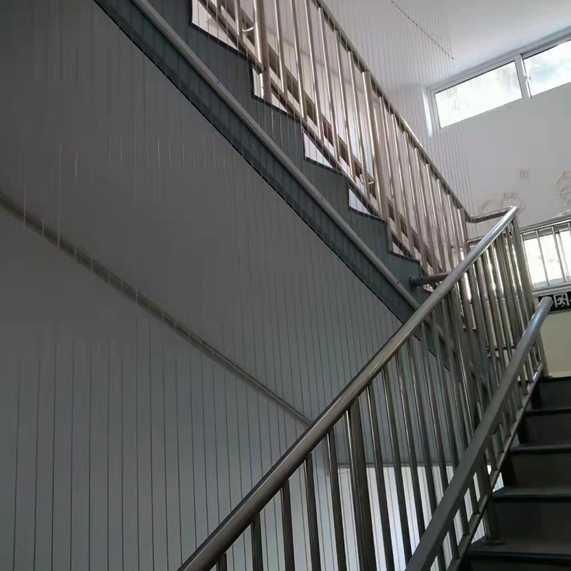 幼儿园隐形楼梯防护网学校走廊窗户防坠网不锈钢钢丝隐形防护网
