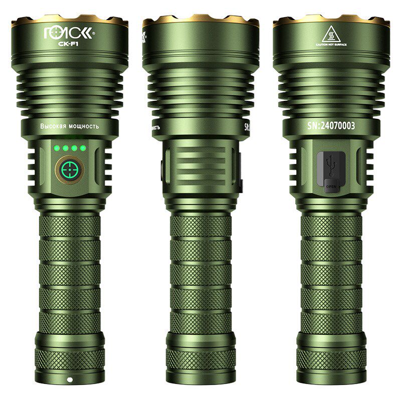 洛氪F1远射900米强光手电筒户外搜索小型便捷手电