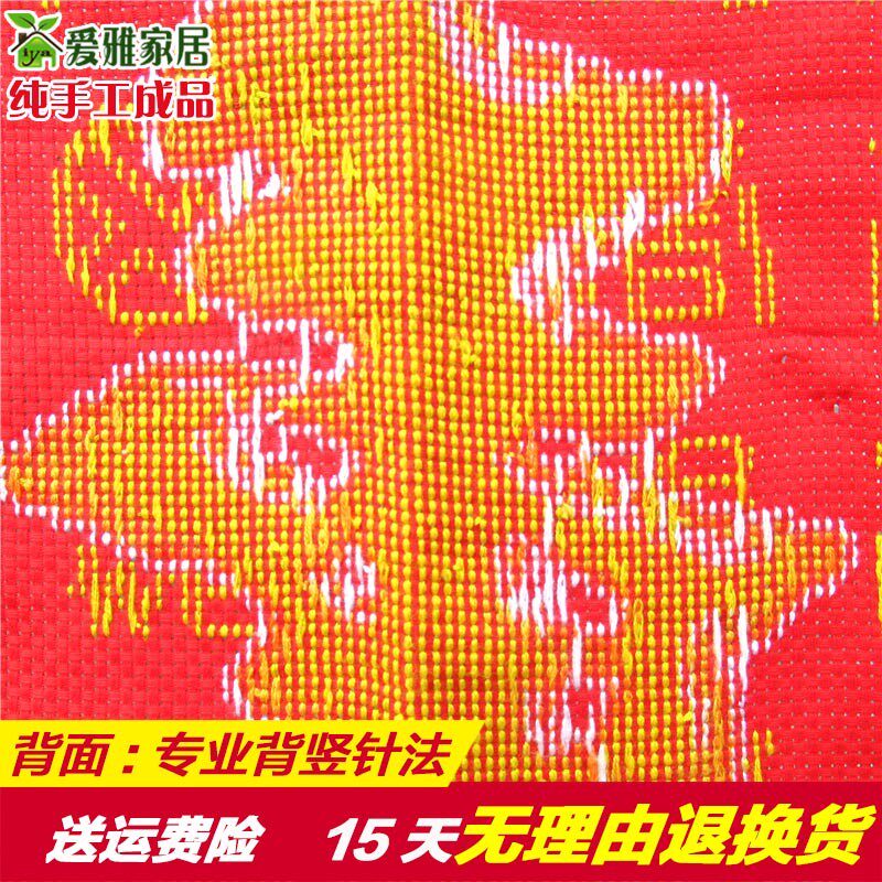 2021年新款绣棉线已绣好的纯手工十字绣成品百福图百寿图字画出售