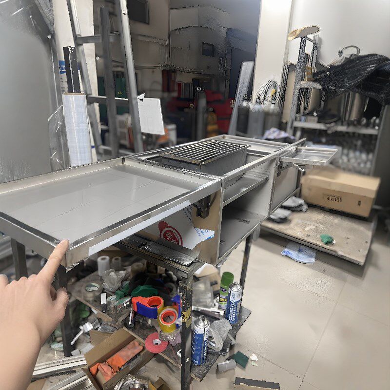 电动车后座摆摊箱烧烤架烤肠网红摩托车电瓶车尾部不锈钢摆摊箱子