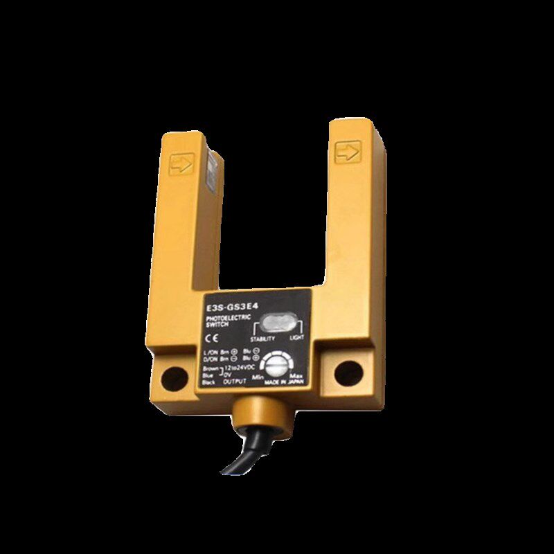 原装U型电梯平层光电开关E3S-GS3E4 E3S-GS3B4索正电梯平层感应器
