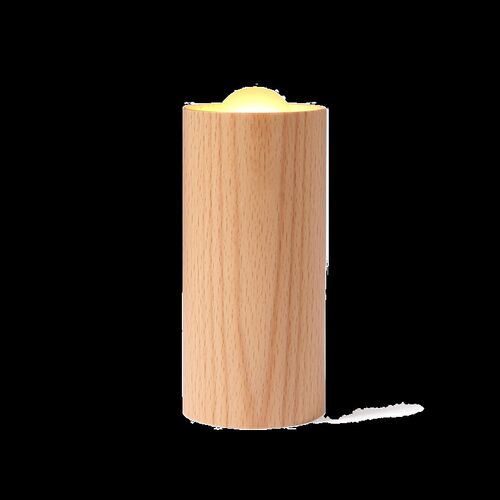 GOOD  Candle Lamp 榉木烛光氛围灯 家居装饰摆件 气流感应设计