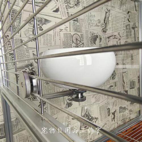 鹦鹉防翻磁吸碗鹦鹉食盒磁吸食碗喂食器磁吸食盆鸟笼保温箱挂式