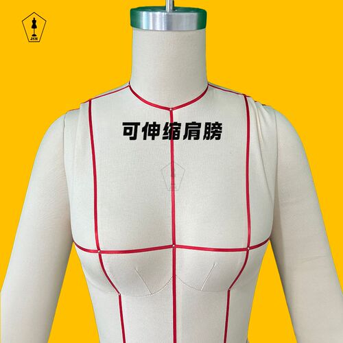 TEMU跨境服装标码S码人台 希音跨境欧美版型标码女装试衣模特